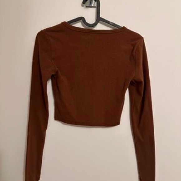 Sunday Best Izzy Cardigan in Cognac - Picture 3 of 3